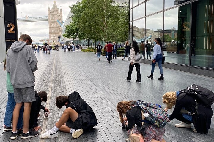 Smartphone photography workshop at London Bridge